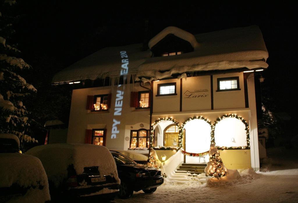 Chalet-Hotel Larix Davos Exteriör bild