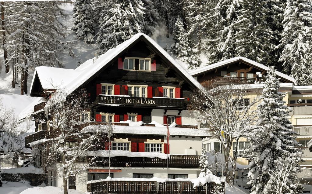 Chalet-Hotel Larix Davos Exteriör bild